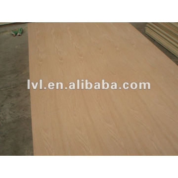 red oak face and back furniture plywood panel